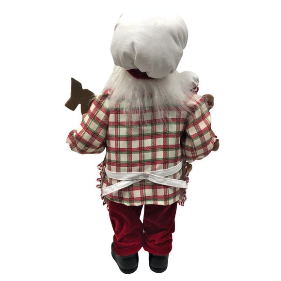 Santa Large Christmas Decoration Sweet Memories Kitchen Cookies 18 Inches Tall - Picture 2 of 3